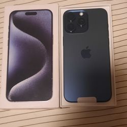 Iphone 15 PRO MAX 256GB FULLY FACTORY UNLOCKED 