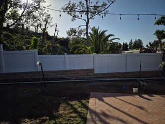 Vinyl Fence