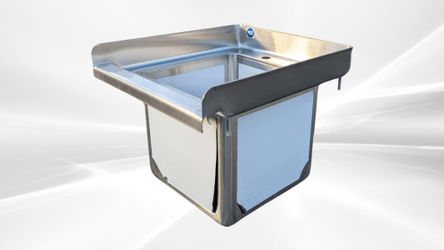NSF 77 ins food truck 3+1 Compartment Sink SK-77-HS+C3