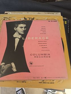 Liberace at the Piano Columbia Records Vinyl LP