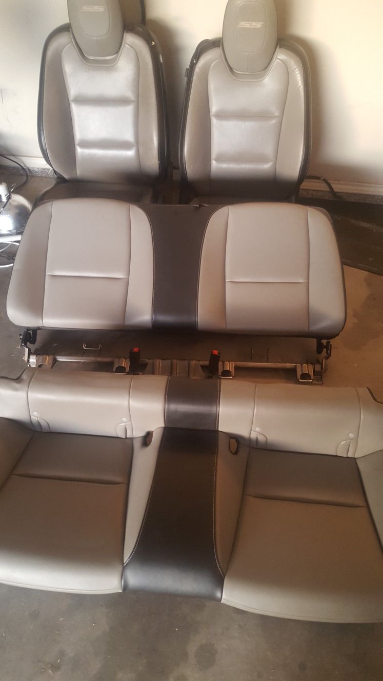 Camaro ss leather seats