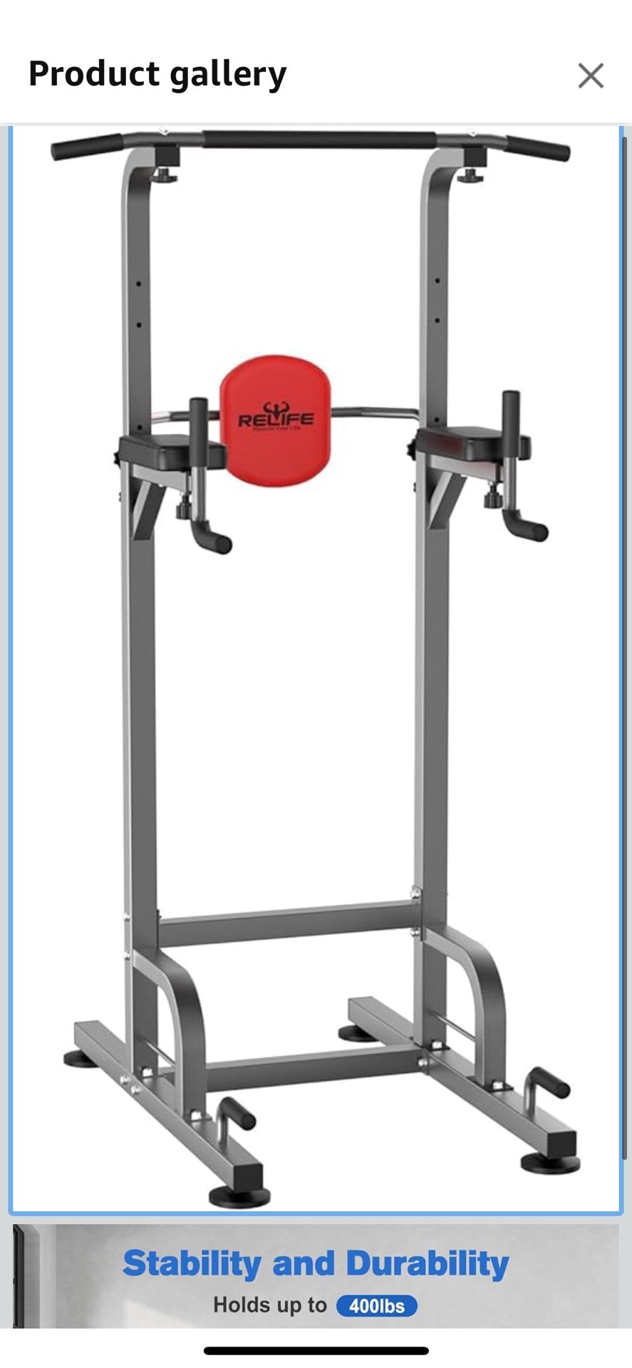 Power Tower Pull Up Bar