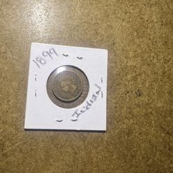 1899 Indian Wheat Penny