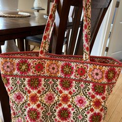 Vera Bradley Large Tote Bag