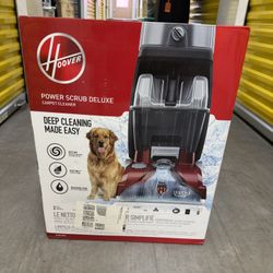 Hoover Power Scrub Deluxe Carpet Cleaner NEW
