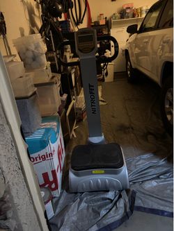 Vibration plate machine