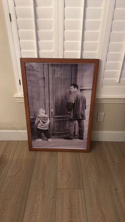 Big Daddy poster with custom frame