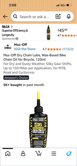 Bike Chain Dry lube