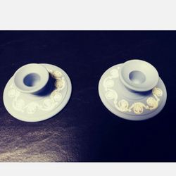Wedgewood Candle Stick Holders