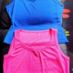 2 QUALITY TANK TOPS FOR 5 DOLLARS FOR BOTH