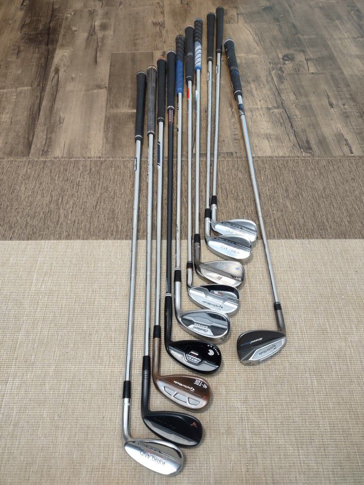 Golf Clubs for Sale: Wedges Drivers 3 Woods Titleist Vokey, Cleveland, Taylormade, Ping