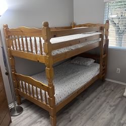 Wooden Bunk Bed