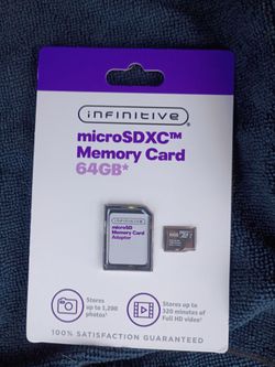 Infinitive micro SDXC memory card 64 GB