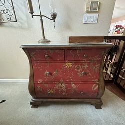 Red Cabinet/Dresser 
