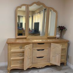 Vintage Vanity, Desk & Chair