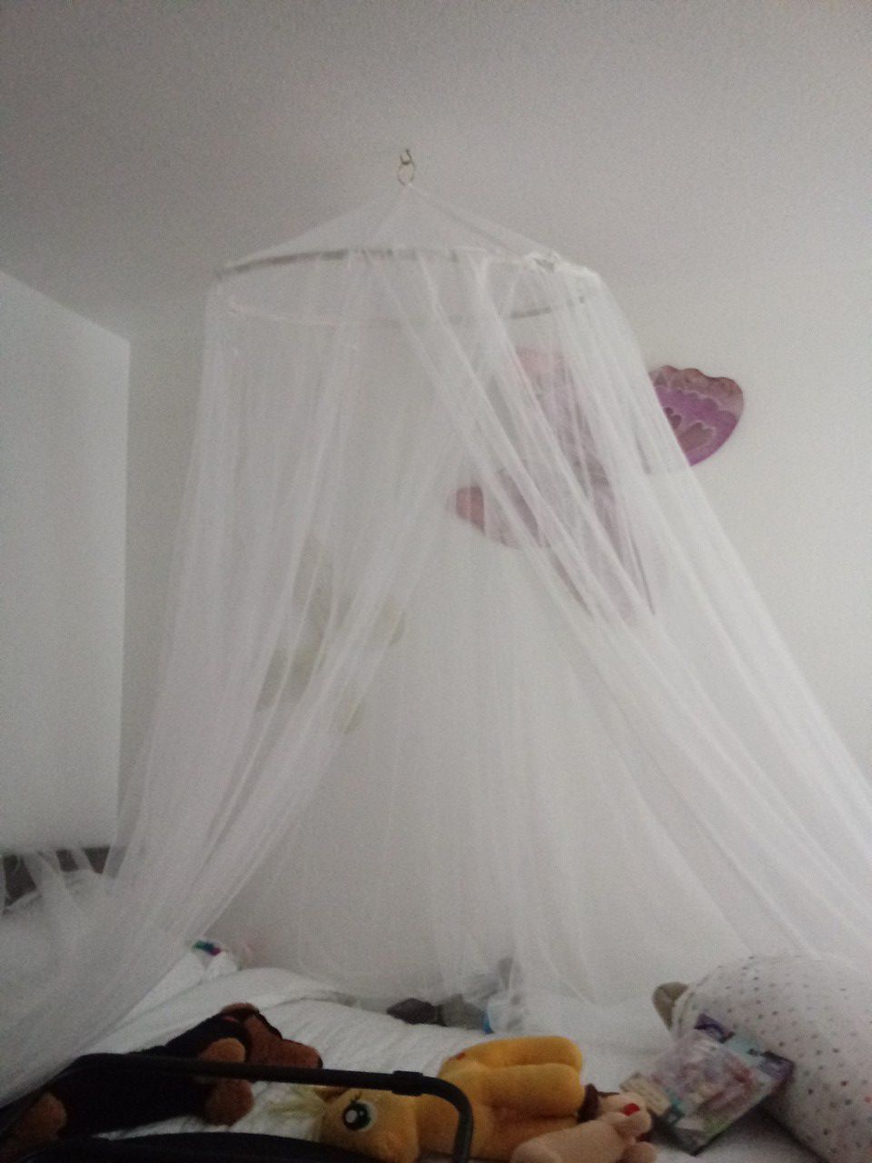 Over bed hanging canopy