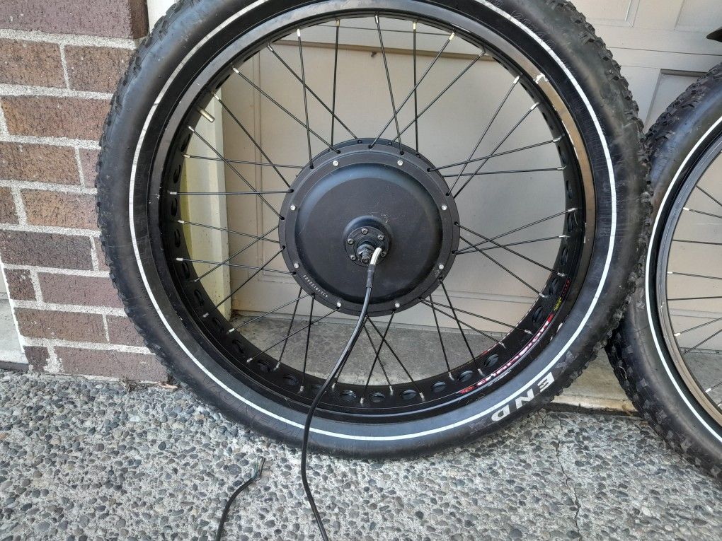 1000 Watt Hub Motor With Tire