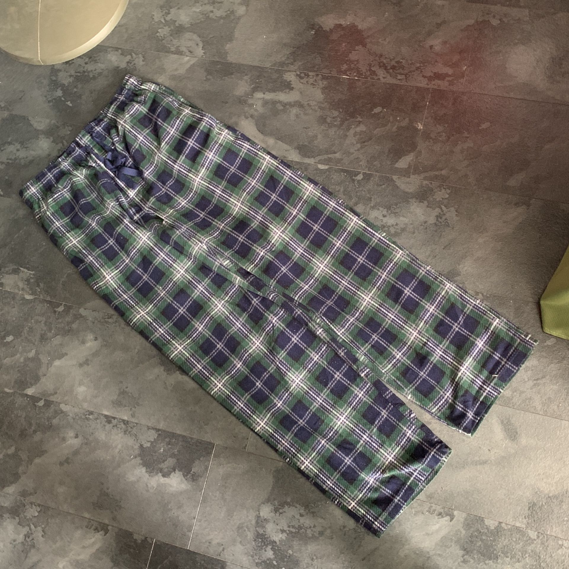 Men’s Plaid PJ Pants (size S 28-30)