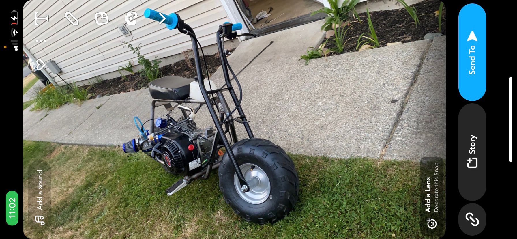 mini bike coleman
