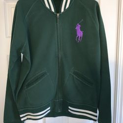 sz L Polo Ralph Lauren Sweater jacket 