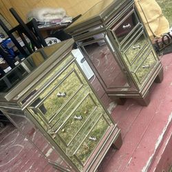 2 Large Beautiful Nightstands,side Tables Or Etc