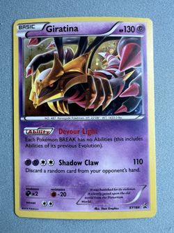 Giratina XY184 XY Black Star Promo Holo Pokemon Card  LP!!