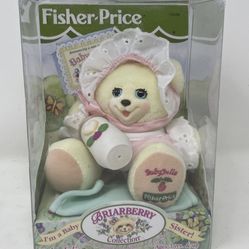 Briarberry Collection by Fisher-Price, Baby Julie Plush Stuffed Bear #75038 1999