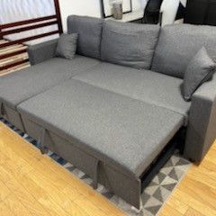 Grey Sectional Sleeper Sofa 