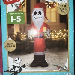 Disney Jack Skellington Inflatable 