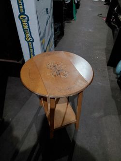 Vintage drop leaf side table