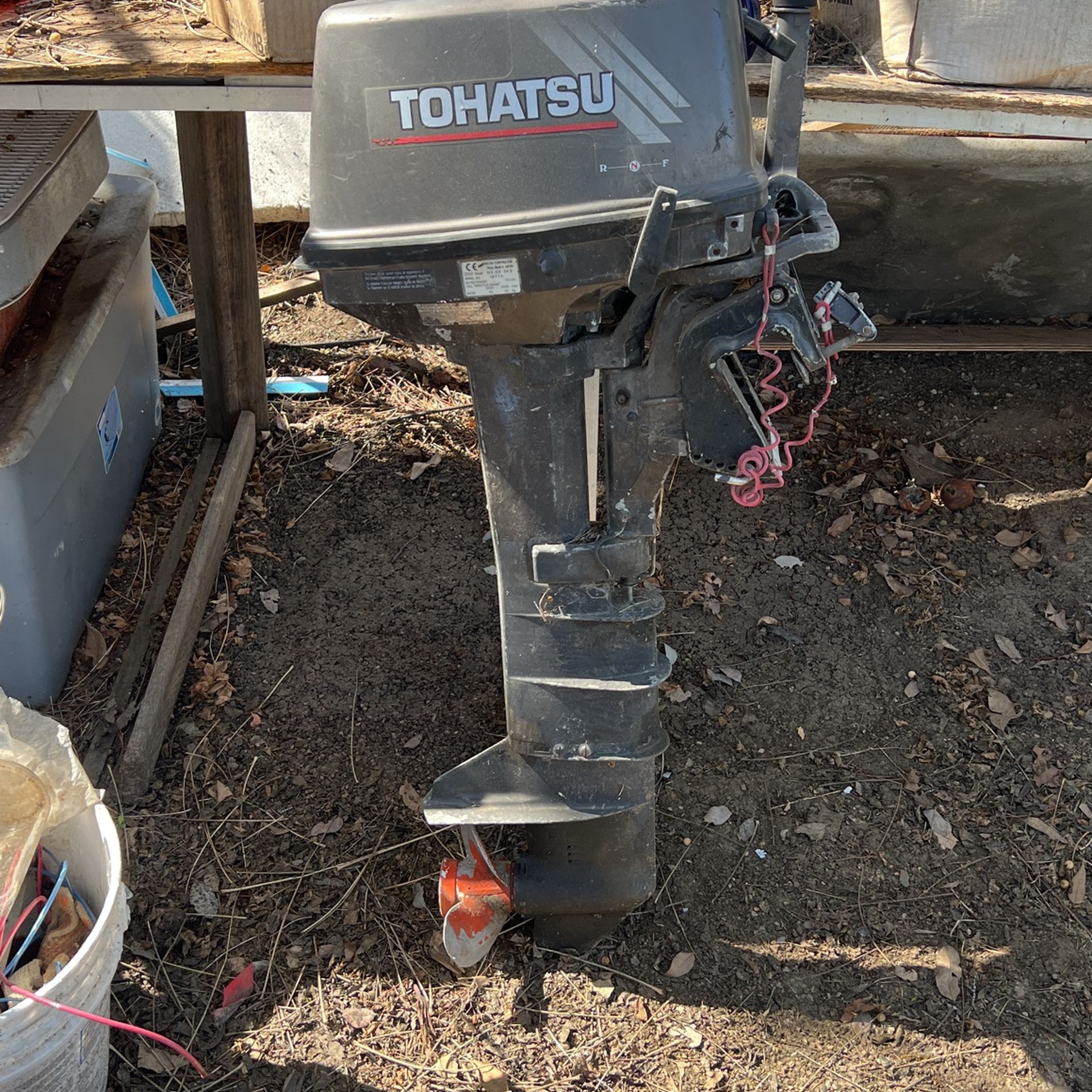 Tohatsu 9.8 Outboard Motor