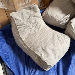 Memory foam bean bag chair