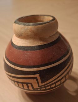Vintage Mata Ortiz Pottery Vessel