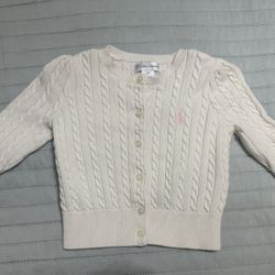 Ralph Lauren- 9month Old Girls Cardigan-nice 