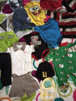 Baby boy clothes size 0-6 months in great condition, brand clothes