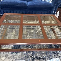 Large Coffee Table And Side Table