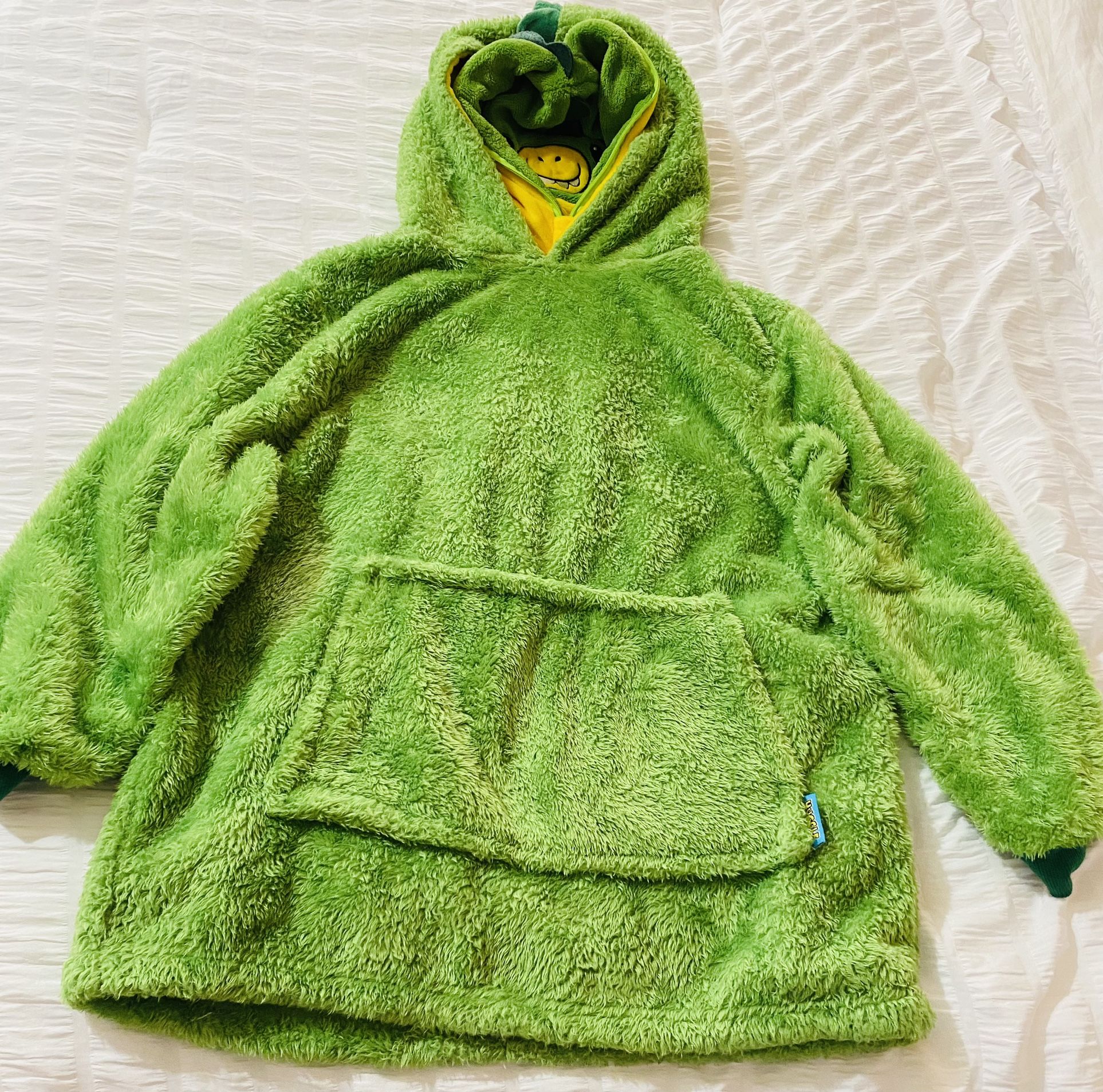 Dinosaur Hooded Swim Cover Or Sleep Snuggie By Huggle Pet