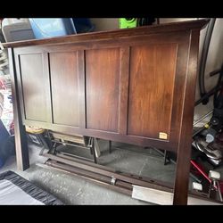 complete set of box and queen bed.