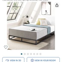 New Platform Bed Frame Full Size $60, King 65