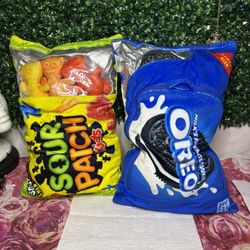 Sour Patch Kids And Oreo Pillows 