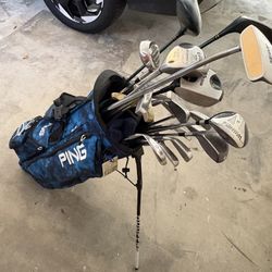 Men’s Golf Clubs With Extra Drivers And Putters 