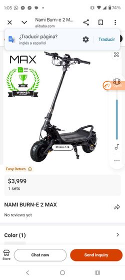 NAMI BUR E2 MAX reg $4000 sale $1800 firm
