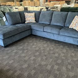 Stunning Blue sectional 