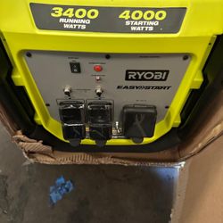 Ryobi generator 4000 watts starting