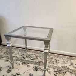 Brand New Glass End Table/ Side Table 