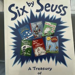 VTG: Six by Seuss Hardcover Book Dr Seuss Classics