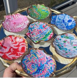 Lilly Pulitzer inspired shells