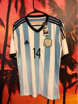 Argentina World Cup Jersey Mascherano 5 M