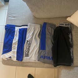 Boys Lot Shorts Under Armor & Andi