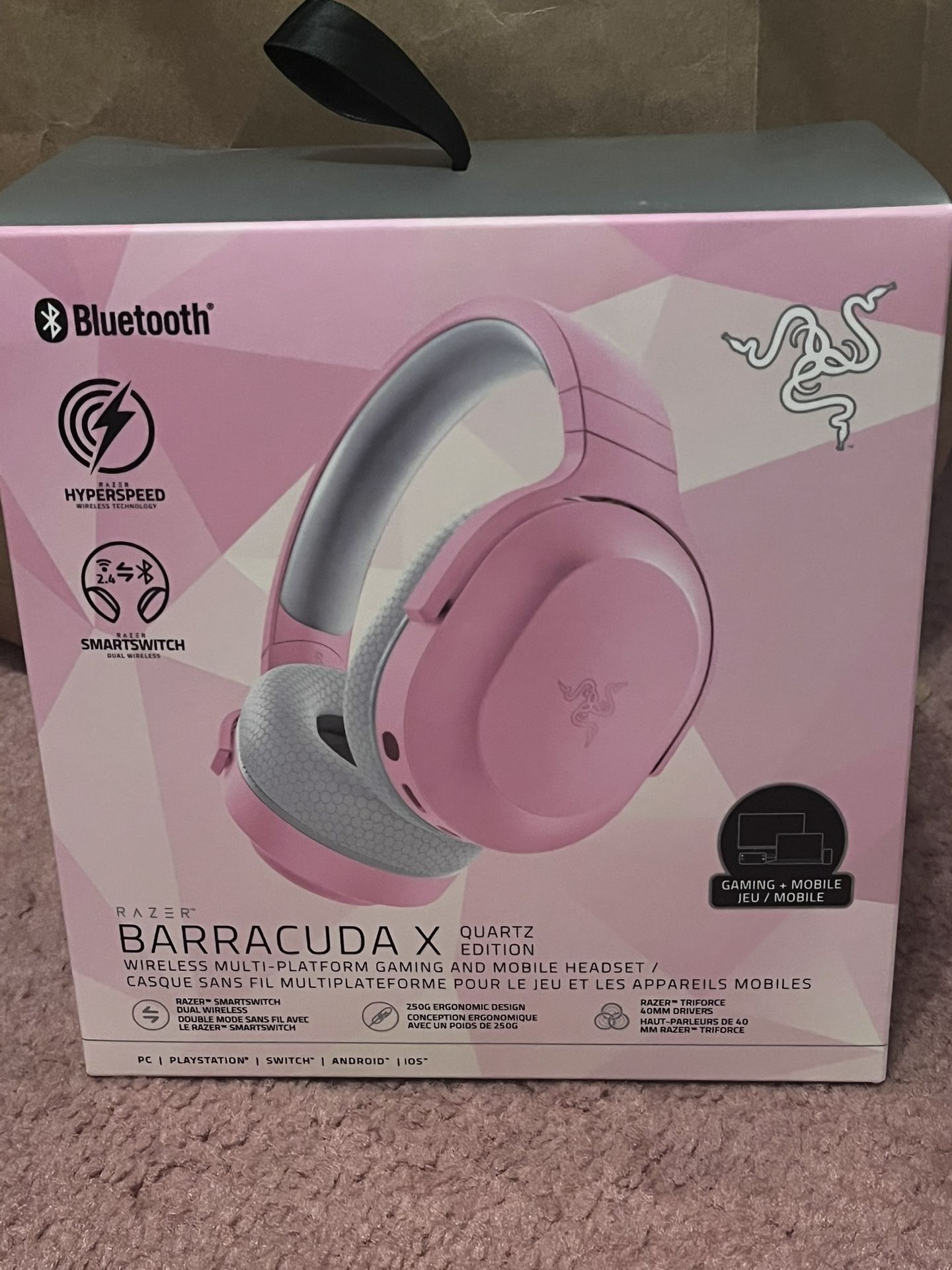 RAZER BARRACUDA X Quarts Edition